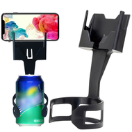 Car Phone Stand Water Cup Holder Mount Groove Drink Bottle Support Coffee Drinks Clip Mobile Phone Bracket Car Accessories