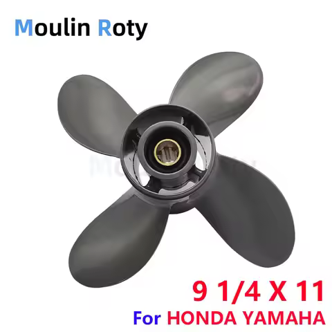 9 1/4X11 Marine Propeller 8 Teeth Suitable for Yamaha Honda 9.9 Horsepower F9.9 15 Horsepower F15C F