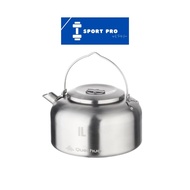 Decathlon / Stainless Steel Camping Kettle / 1 Liter / MH 500 / Quechua