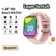 【Garansi LAZADA】 Smartwatch Jam Tangan HP Android – Layar Sentuh Bluetooth Call Monitor Kesehatan L