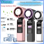 Portable Fan Kipas Angin Cooling Fan Turbo Fan 8000mAh Battery Mini Fan Digital Display Adjustable