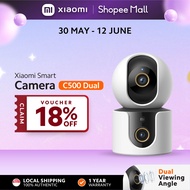 [GLOBAL VERSION] Xiaomi Smart Camera C500 Dual Surveillance  | 4MP Ultra-HD Resolution | 360° Pan & 