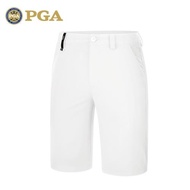 美國PGA 高爾夫褲子男褲夏季運動透氣短褲彈力速干夏golf服裝男裝