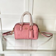 COACH蔻馳女包 Rowan 迷你mini波士頓水桶包手提單肩斜79手袋 斜孭袋 禮物 bag