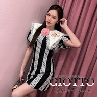 #JBS1879 Giotto two-tone Dress*