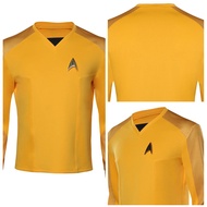 Star Cosplay Trek:Strange New Words Christopher Pikel Cosplay Costume Coat Badge Outfits Halloween C