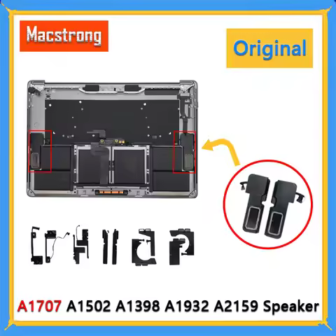 Original A1707 Speaker for MacBook Pro A1502 Speakers A1398 A1706 A1708 A2159 A2141 A2338 A1932 Loud