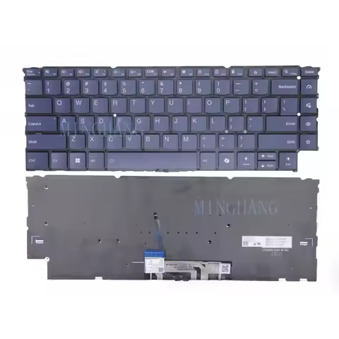 M New for Lenovo Yoga Slim 9 14IIL10 Yoga Slim 9i Laptop Keyboard US Blue With Backlit