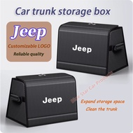 2025 Jeep Wrangler Rubicon 4-Door Grand Cherokee L Car trunk storage box slanted back car storage bo