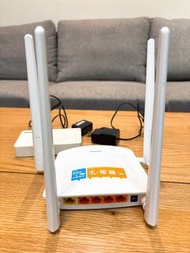 N600R 雙倍飆速無線分享器+網路交換器