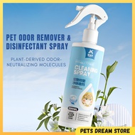 Jonsanty Pet Deodorant spray freshener odor remover spray rabbit disinfect spray pet indoor spray cl