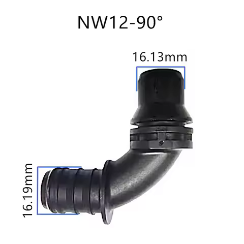 NW12 male connector male end piece auto exhaust pipe quick connector 1pc
