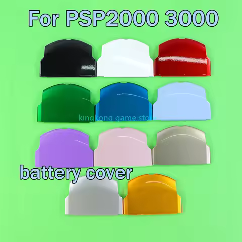 1PC﻿ Replacement For PSP2000 PSP3000 Battery Cover Back Cover Case Battery Lid Door For PSP 2000 300
