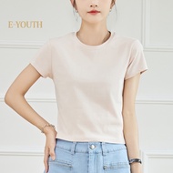 Eyouth 13101 Women's T-Shirt in Various Colors - Soft and Comfortable Tops