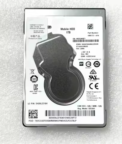 FOR ST1000LM035 1TB 5400RPM 2.5" SATA 128MB 6.0GB/S Notebook Hard Drive 7mm