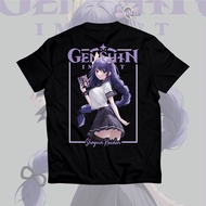 (A148) Raiden SHOGUN GENSHIN IMPACT 003 T-Shirt | Japanese Anime Clothes | Anime Manga T-Shirt | Alvastreet | Anime T-Shirt