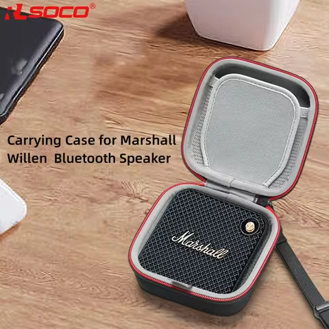 Carrying Case for Marshall WILLEN/WILLEN II Portable Bluetooth Speaker, Portable Protective Hard She