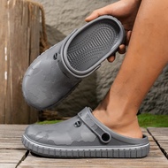 SOCRS ไม่ลื่นระบายอากาศได้นิ่มสำหรับผู้ชายรองเท้าแตะรองเท้าแตะลำลองฤดูร้อนไซส์ใหญ่46 47