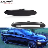 2pcs For 2003-2008 Mazda 6 Mazdaspeed6 GG GY GG1 GY1 Front Side Marker Light Turn Signal Lights T10 