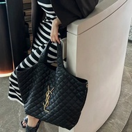 Saint Laurent YSL Icare Maxi YSL Icare Maxi Woods Diamond Quilted tote Triangle Bag Child Mother Bag