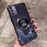 Case For OPPO A74 4G A95 4G Simple holder Phone Case for Lens Camera Protector TPU soft case phone p