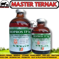 BIOPROS TP INJ 100ml BIOPROS TP INJ 50ML - Menjaga stamina tubuh hewan (ATP LEBIH TINGGI) - Mirip Bi