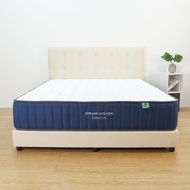 LOFT Living BEKKER Queen size side rail fabric bed frame/ katil queen/ katil queen murah