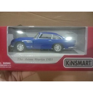Diecast Kinsmart 1/36 Aston Martin DB5 car, miniature children's toy car