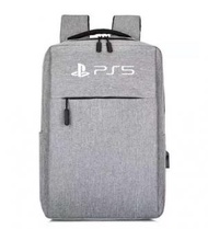 Others - 五合一多用遊戲機收納包【相容PS5灰色雙肩包】