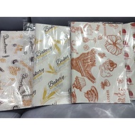 Patterned baking paper/ wax paper/ patterned baking paper 28 x 38 cm 25 lbr