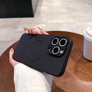 CASE IPHONE 11 CARBON MAGNETIC RING MAGSAFE PREMIUM CASING COVER