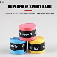Han Badminton Racket Hand Adhesive Sweat Band, Anti Slip Fishing Rod Sweat Band, Tennis Racket Sweat