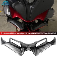 OPENMALL Motorcycle Winglet Aerodynamic Wing Kit Spoiler Motor Accessories ForKawasaki Ninja 300 Nin