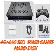 Super Console X8 Plug Play On TV 4G RAM 500G Rom 70000+ Retro Game For Wii PS2 DC PSP Dreamcast Game