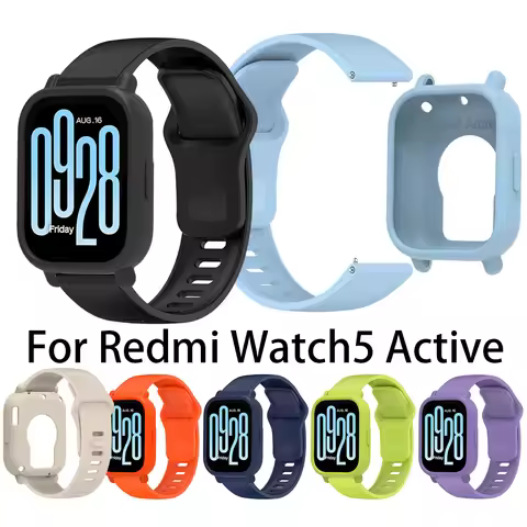 WatchBand Strap For Redmi Watch 5 Active SmartWristbands Fashion Silicone Bracelet For Redmi Watch5