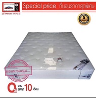 HOME *โปรโมชั่นส่งฟรี*  Lucky Mattress ที่นอนสปริง Luckyเพื่อสุขภาพ ขนาด 5 ฟุต รุ่น Hotel-5 สีขาว ควีน