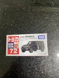 全新TOMICA Jeep  72號(hold)