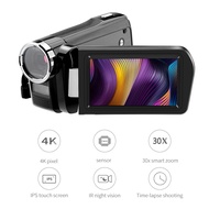 ORDRO AC2 4K Digital Video Camera Camcorder DV Recorder 48MP 30X Digital Zoom IR Night Vision 3.0 In