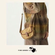 forksy. 復古 帆布 Mini Shoulder Bag Brady 日本 代購 限定 布袋 米色 黑色 相機袋 郵差袋 日本品牌 斜孭袋 側孭袋 迷你袋