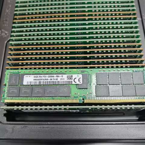 HMAA8GR7AJR4N-XN RAM 64GB DDR4 3200MHz REG ECC 2RX4 PC4-3200AA Memory 3200