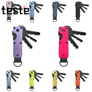 Key  Holder, Minimalist Holds 2-6 Keys Key Organizer, Smart Metal with Screwdriver Keys Fob for Keys