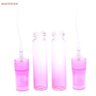 (warmtree) 1/5pcs 5ml Gradient Rose Red Glass Perfume  Bottle Premium Mini Travel Carry Perfume Disp