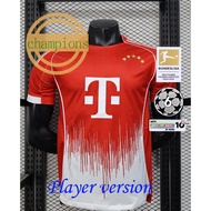 [player Version] 2025/26 Bayern Munich home jersey#MULLER