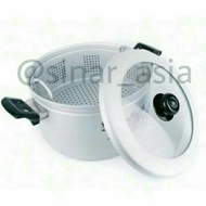 26cm STEAMER RICE COOKER MASPION PANCA GUNA Aluminum Glass Lid 26cm STEAMER Multipurpose STEAMER Pot