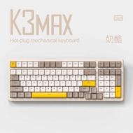 Free Wolf K 3 MA X Mechanical Keyboard Customized Gaming k e t Structure Wired Hot Swap Game 9 8 0