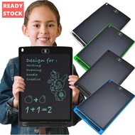[✅SG Ready Stock] 8.5 inch / 12 inch LCD Pad Writing Tablet For kids,Kids Drawing Pad Portable Elect