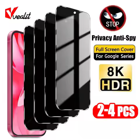 2-4Pcs Anti-spy Privacy Tempered Glass for Google Pixel 9a 8 Pro Screen Protector for Google Pixel 9
