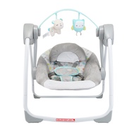 Baby electric swing rocking chair, children's cradle, musical rocking chair, smart baby crib, foldab