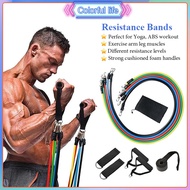 Manila 11-piece Tension Band Resistance Rope exercise band workout band Fitness Exercise