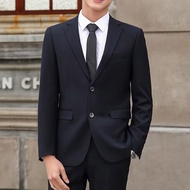 Hanlu Áo khoác Bộ vest ôm vừa vặn nam com-lê công sở trang phục chuyên nghiệp (chỉ áo khoác ngoài)